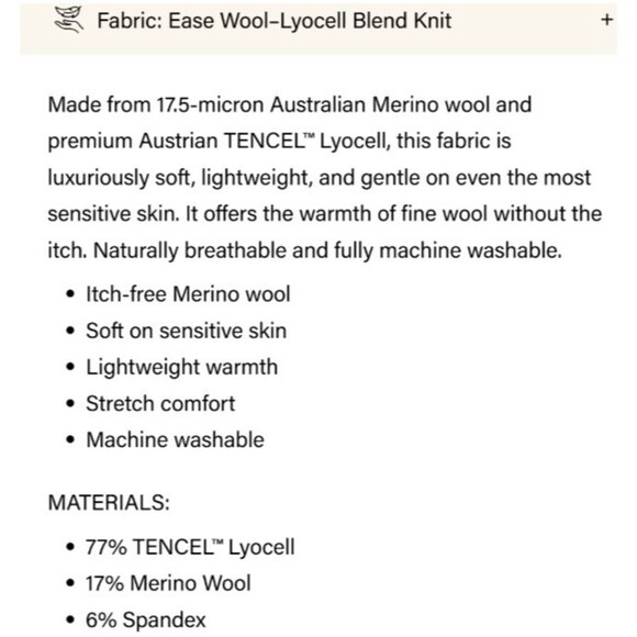 OGL Dark Gray Wool Blend Soft Cozy Boat Neck Long Sleeve Brami Top Size Medium - Picture 5 of 10